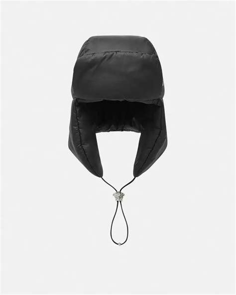 Padded Ski Hat Black 